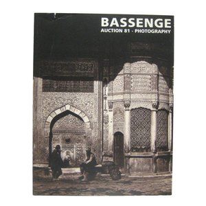 Bassenge Photography Auction 81 Catalog May 2003 Berlin Germany German Photo